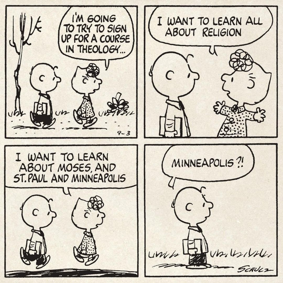 Peanuts comic